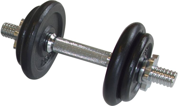 Produktbild: KURZ-HANTELSET 10kg im ABS-Kunststoffkoffer,
