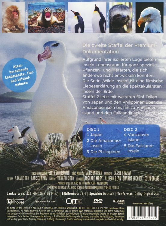 Produktbild: Wilde Inseln - Staffel 2 [2 DVDs]