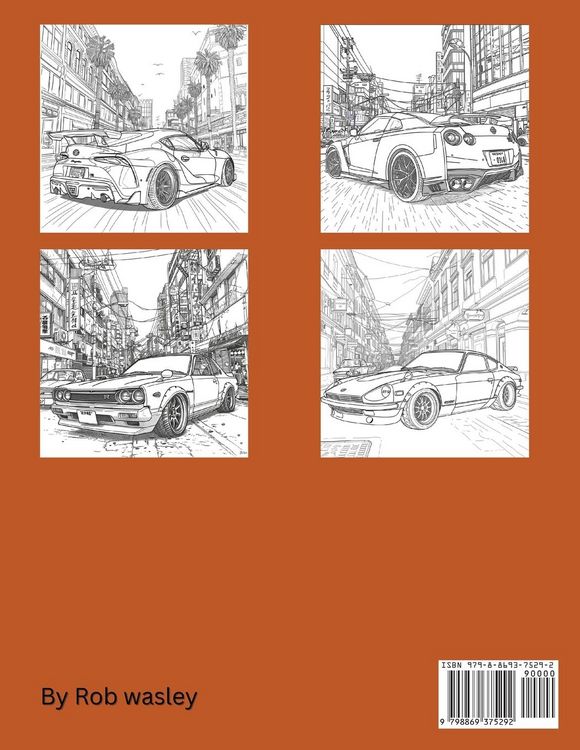 Produktbild: JDM Cars Coloring Book