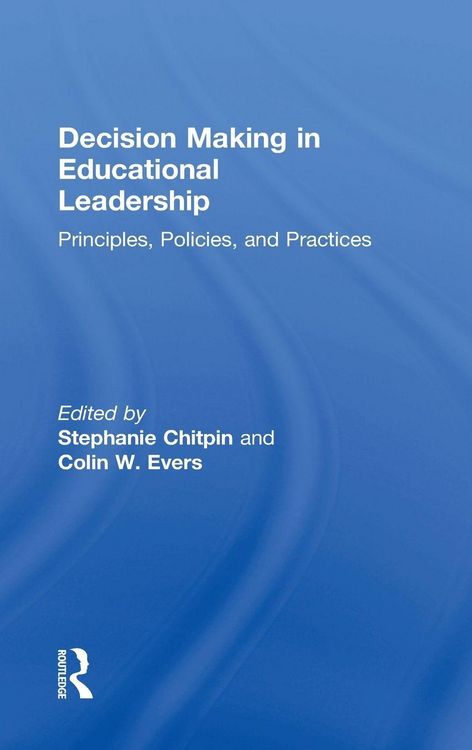 Produktbild: Decision Making in Educational Leadership