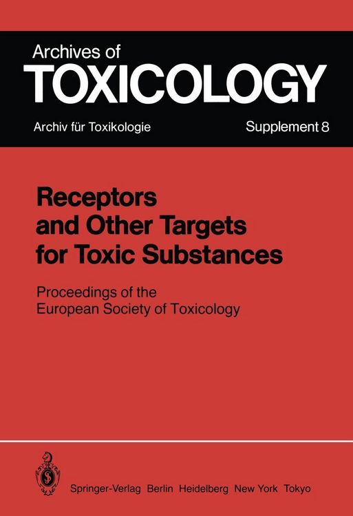 Produktbild: Receptors and Other Targets for Toxic Substances