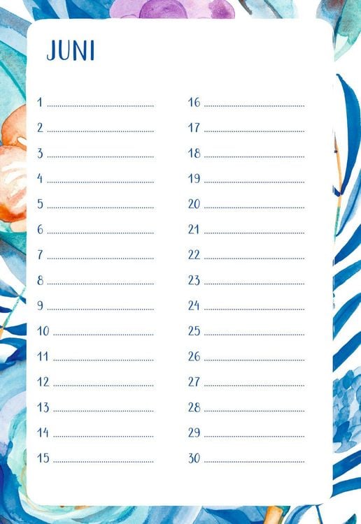 Produktbild: Geburtstagskalender