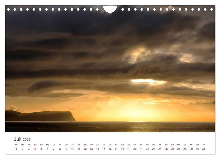 Produktbild: Landschaftstr&auml;ume in den Westfjorden (Wandkalender 2026 DIN A4 quer), CALVENDO Monatskalender