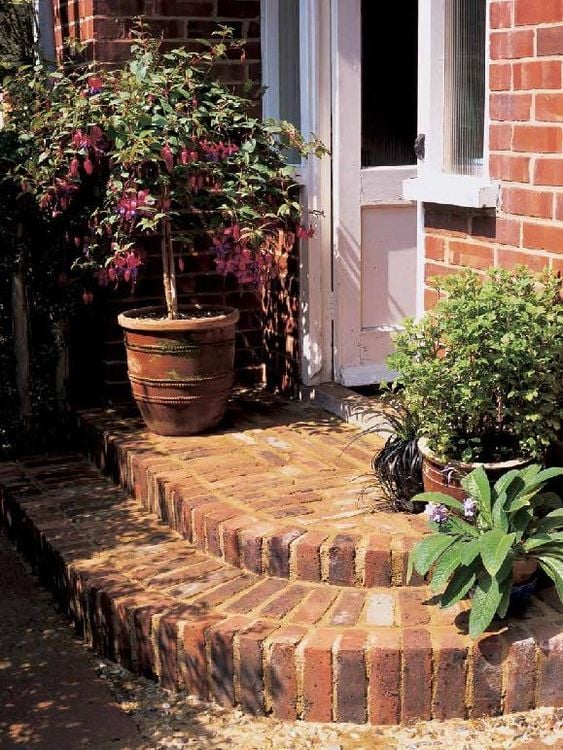 Projekte mit Ziegelsteinen: 16 tolle Ideen für Ihren Garten und Terrasse