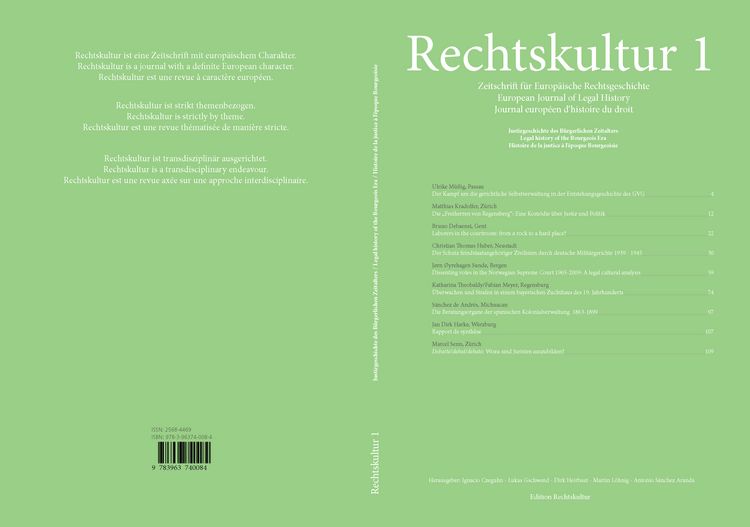 Produktbild: Rechtskultur 1