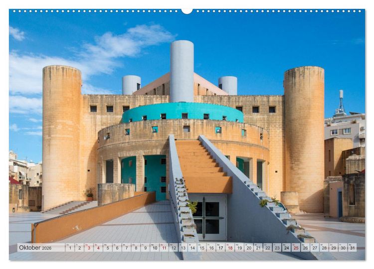 Produktbild: Malta - Wo Geschichte lebendig ist (Wandkalender 2026 DIN A2 quer), CALVENDO Monatskalender