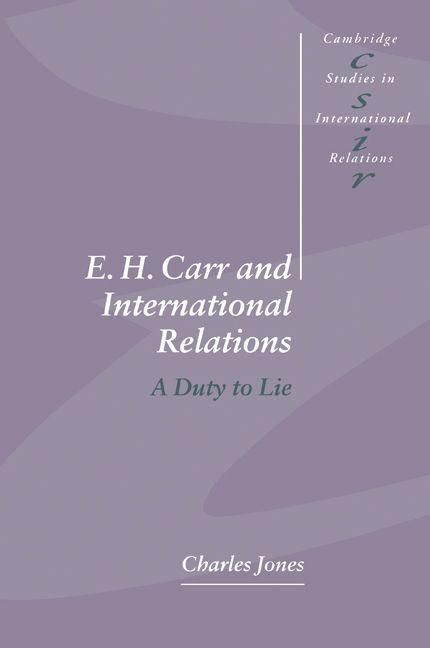 Produktbild: E. H. Carr and International Relations