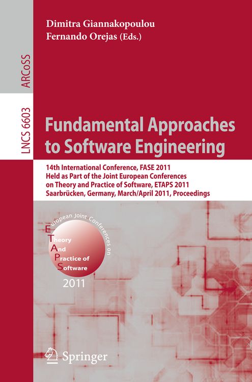 Produktbild: Fundamental Approaches to Software Engineering