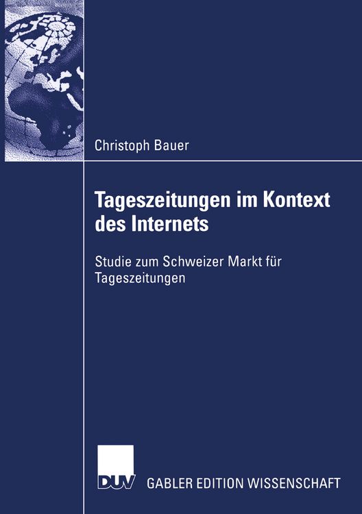 Produktbild: Tageszeitungen im Kontext des Internets