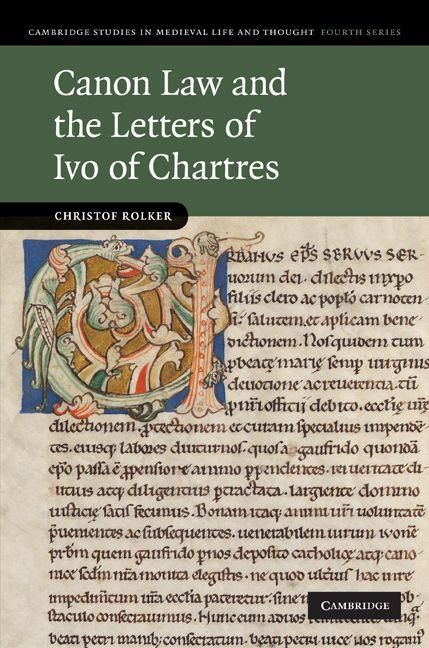 Produktbild: Canon Law and the Letters of Ivo of Chartres