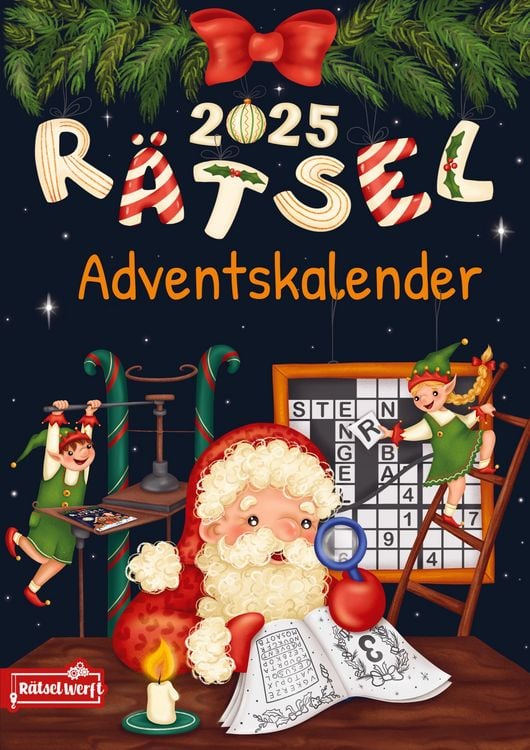 Produktbild: R&auml;tsel Adventskalender 2025
