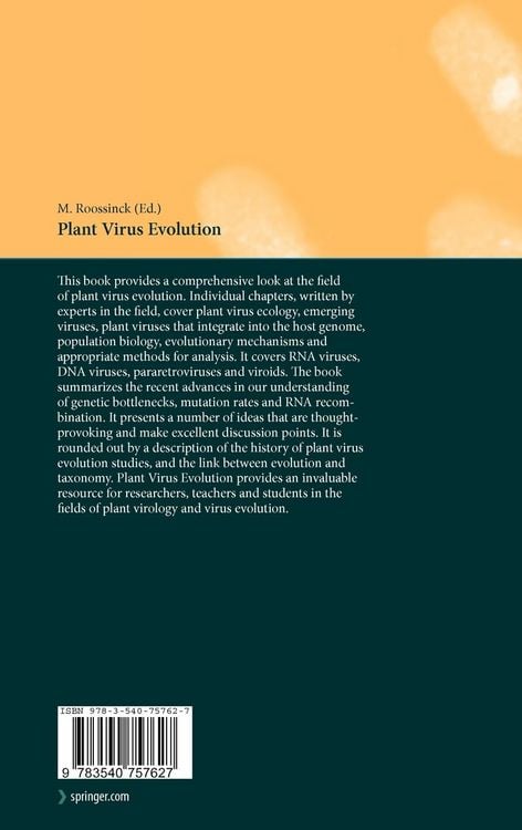 Produktbild: Plant Virus Evolution