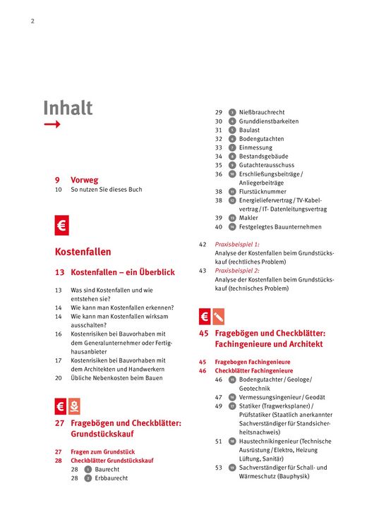 Produktbild: Kosten- und Vertragsfallen beim Bauen