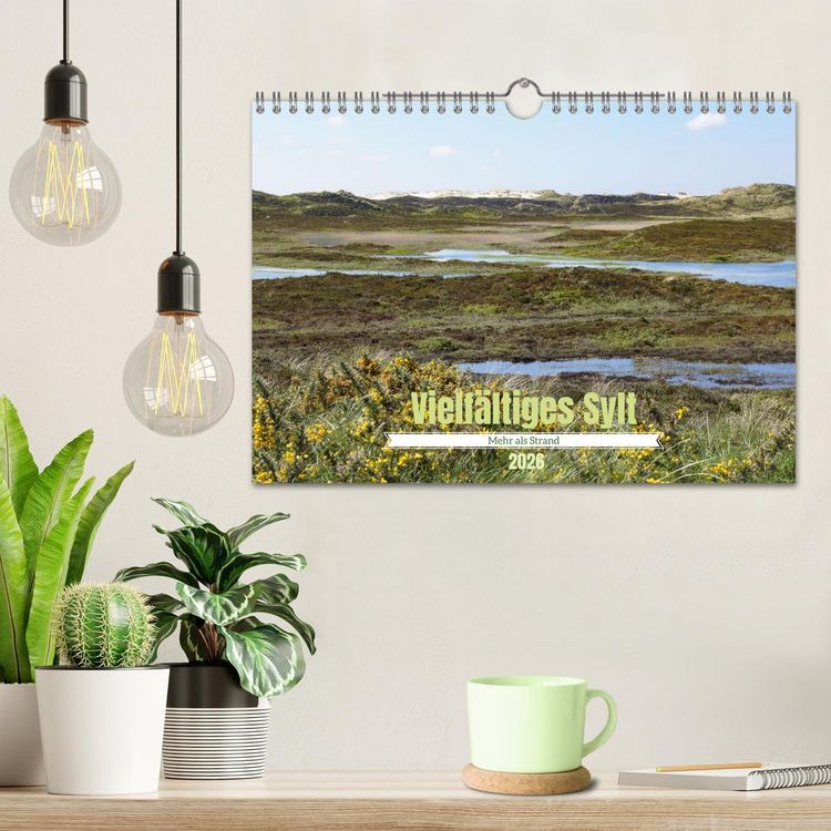 Produktbild: Vielf&auml;ltiges Sylt - Mehr als Strand (Wandkalender 2026 DIN A4 quer), CALVENDO Monatskalender