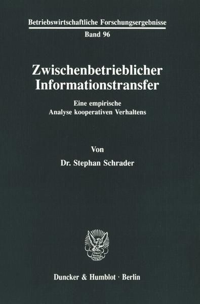 Produktbild: Zwischenbetrieblicher Informationstransfer.