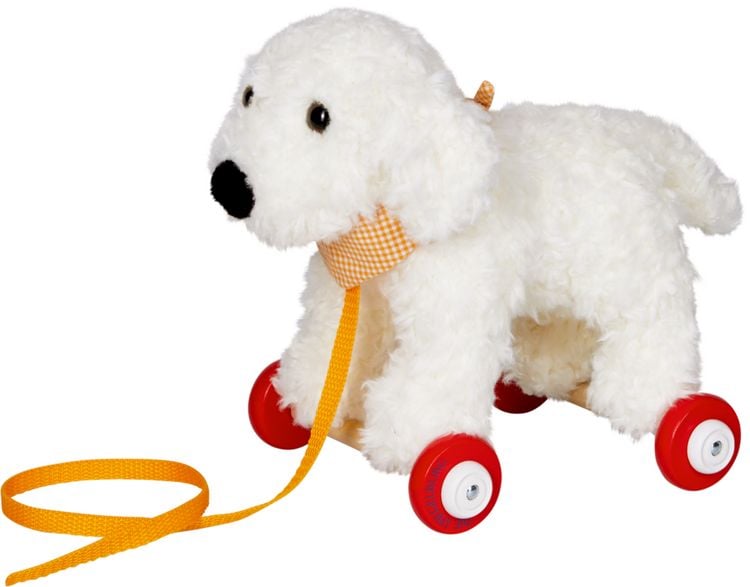 Produktbild: Goldendoodle Daisy auf Holzrollen - Lustige Tierparade