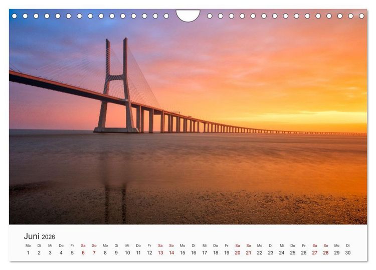 Produktbild: Portugal - wundervolle Natur (Wandkalender 2026 DIN A4 quer), CALVENDO Monatskalender