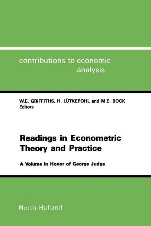 Produktbild: Readings in Econometric Theory and Practice