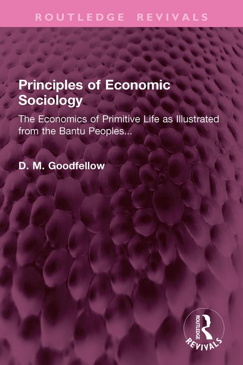 Produktbild: Principles of Economic Sociology