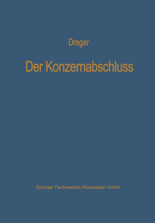 Produktbild: Der Konzernabschlu&szlig;