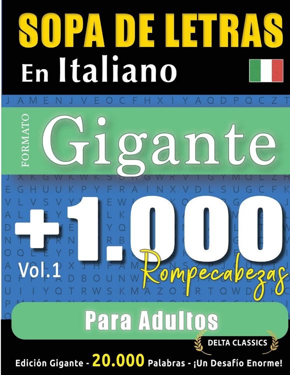 Produktbild: Sopa De Letras En Italiano Formato Gigante