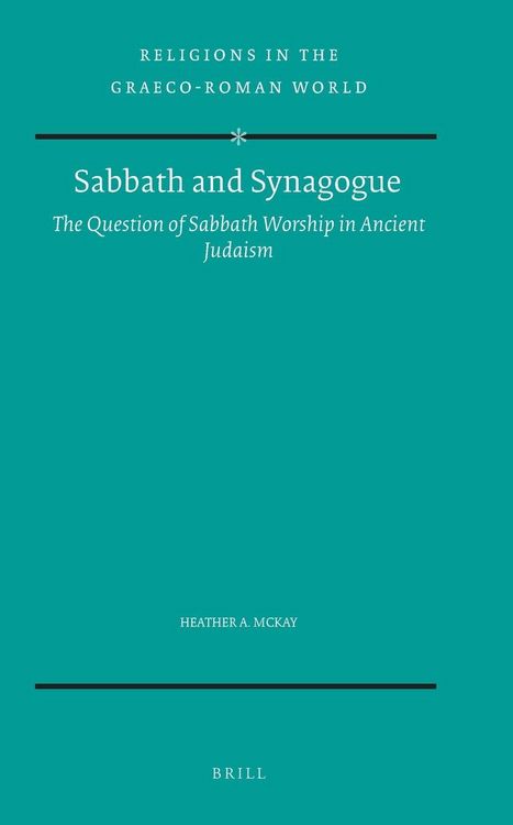 Produktbild: Sabbath and Synagogue