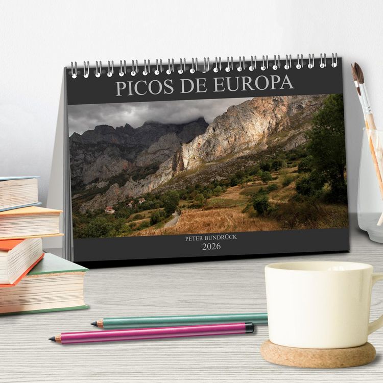 Produktbild: NATIONALPARK PICOS DE EUROPA (Tischkalender 2026 DIN A5 quer), CALVENDO Monatskalender