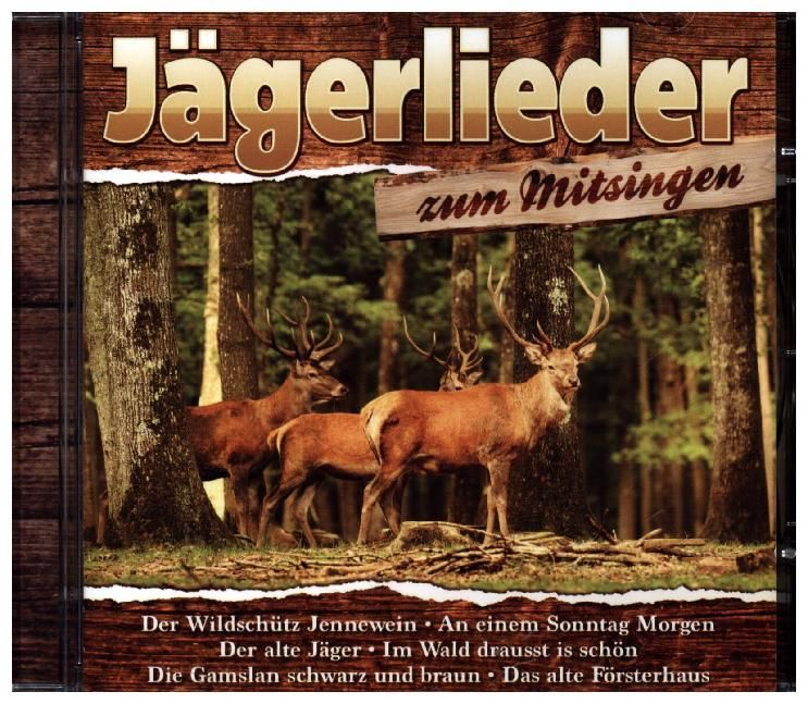 Produktbild: J&auml;gerlieder zum Mitsingen