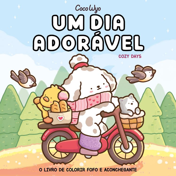 Produktbild: Um dia ador&aacute;vel (Cozy Days) - livro de colorir Coco Wyo