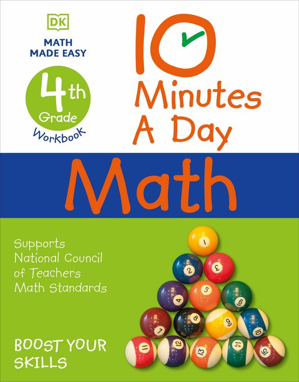 Produktbild: 10 Minutes a Day Math, 4th Grade