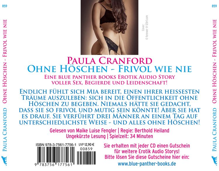 Produktbild: Ohne Höschen - Frivol wie nie | Erotik Audio Story | Erotisches Hörbuch Audio-CD