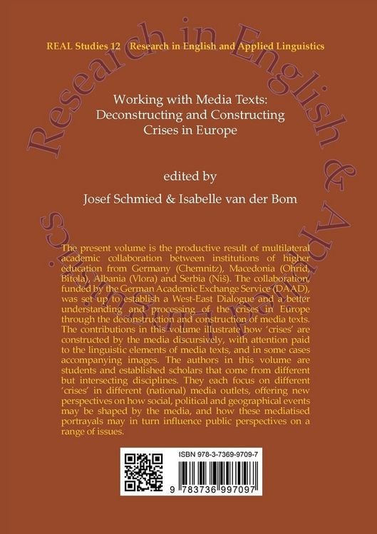 Produktbild: Working with Media Texts