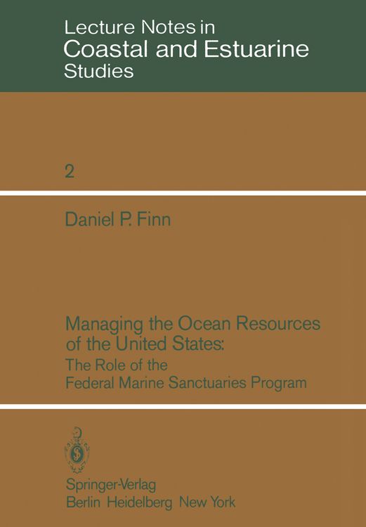 Produktbild: Managing the Ocean Resources of the United States