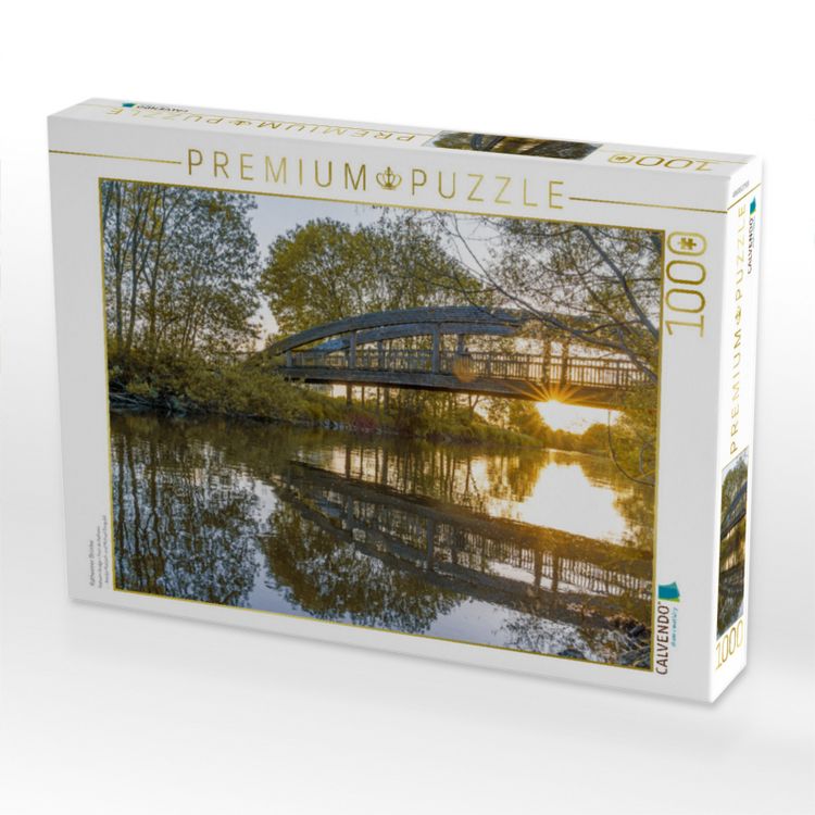 Produktbild: CALVENDO Puzzle Ratheimer Br&uuml;cke | 1000 Teile Lege-Gr&ouml;&szlig;e 64x48cm Foto-Puzzle f&uuml;r gl&uuml;ckliche Stunden