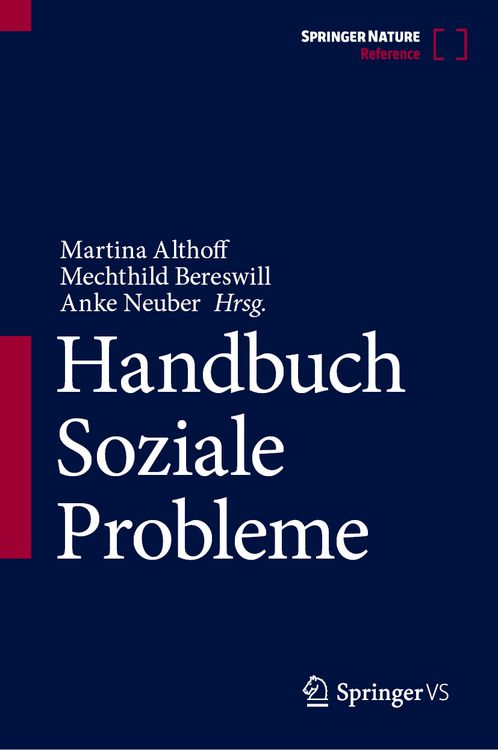Produktbild: Handbuch Soziale Probleme