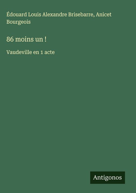 Produktbild: 86 moins un !
