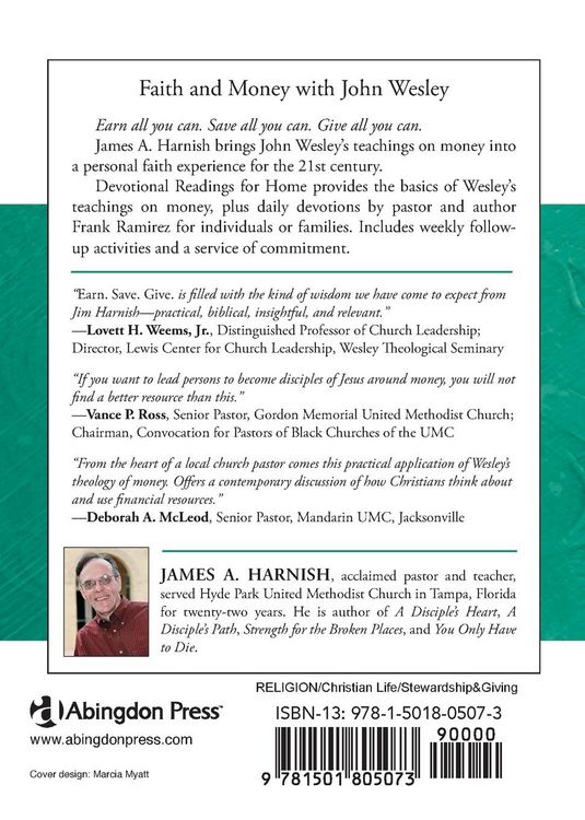 Produktbild: Earn. Save. Give. Devotional Readings for Home
