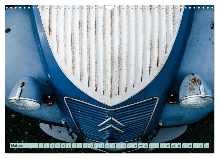 Produktbild: Citro&euml;n 2CV im Detail (Wandkalender 2027 DIN A3 quer), CALVENDO Monatskalender