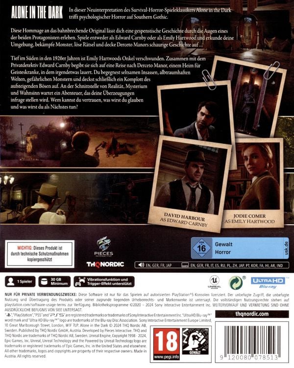 Produktbild: Alone in the Dark