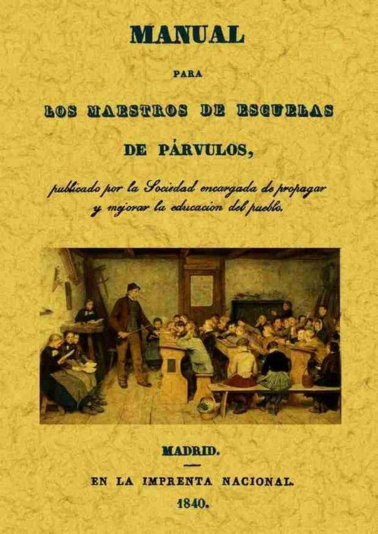 Produktbild: Manual para los maestros de escuelas de parvulos