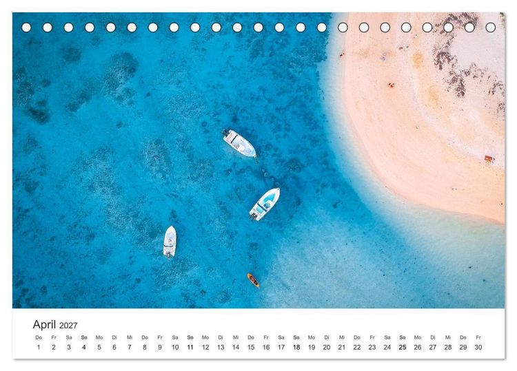 Produktbild: Traumhaftes Mauritius (Tischkalender 2027 DIN A5 quer), CALVENDO Monatskalender