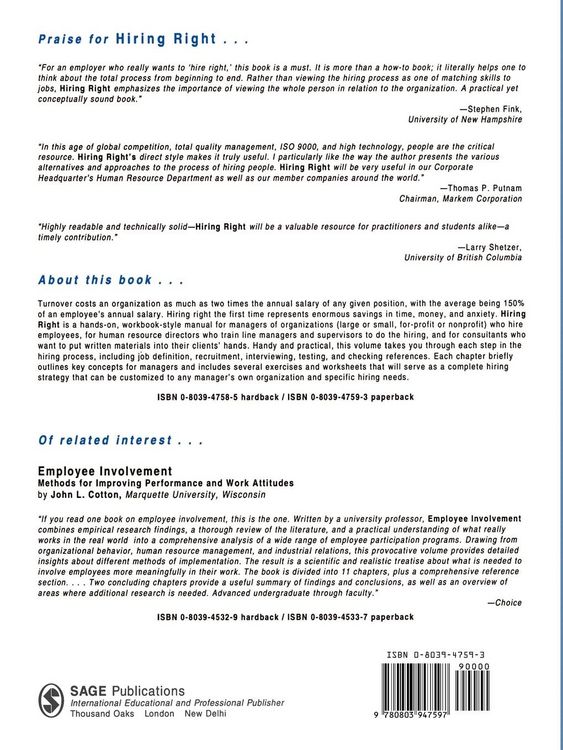 Produktbild: Hiring Right