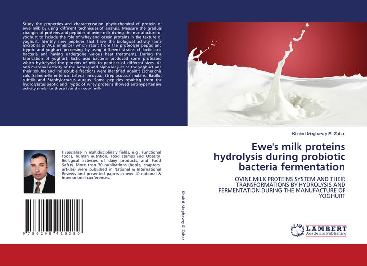 Produktbild: El-Zahar, K: Ewe's milk proteins hydrolysis during probiotic