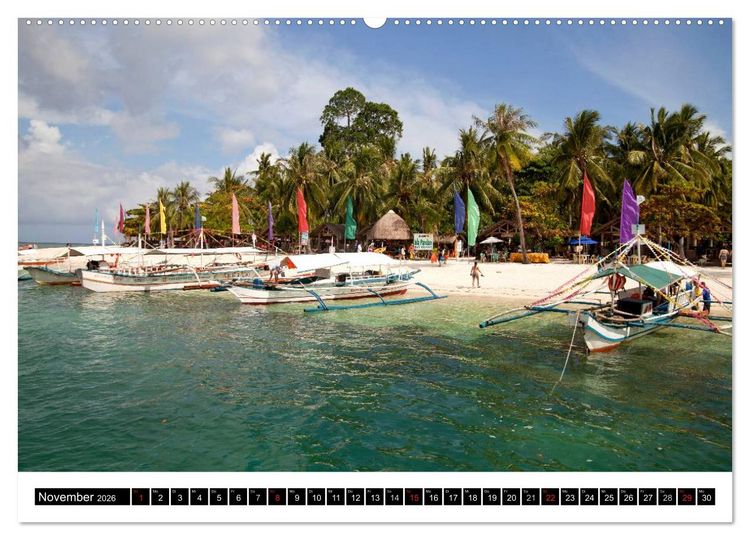 Produktbild: Palawan (Wandkalender 2026 DIN A2 quer), CALVENDO Monatskalender