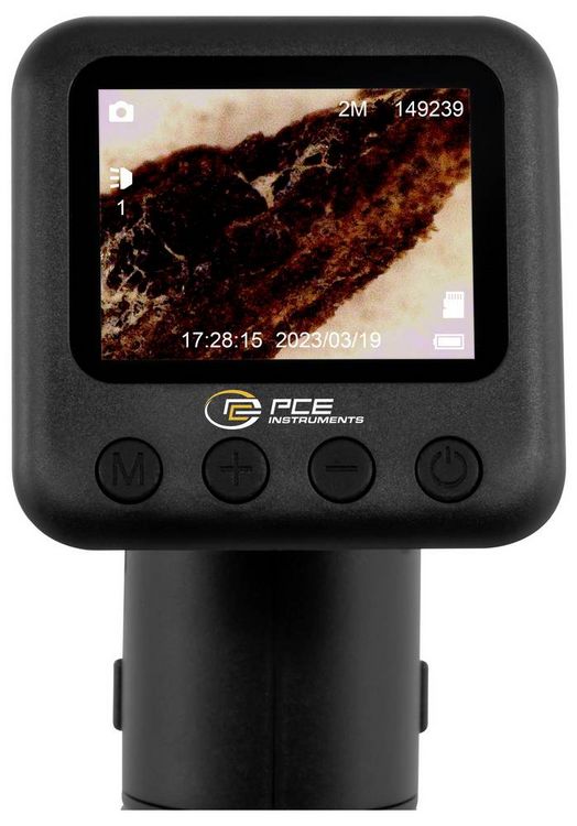 Produktbild: PCE Instruments Mikroskop PCE-DHM 5 Vergr&ouml;&szlig;erung 400...800 x |Bild JPG 2 MP |Video 720 px |dimmbare LED&acute;s |USB-C |IP20