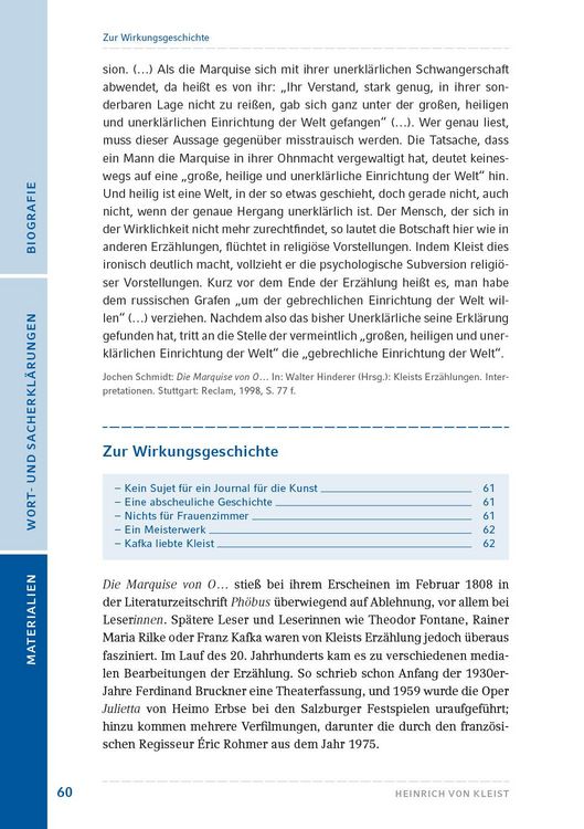 Produktbild: Die Marquise von O...