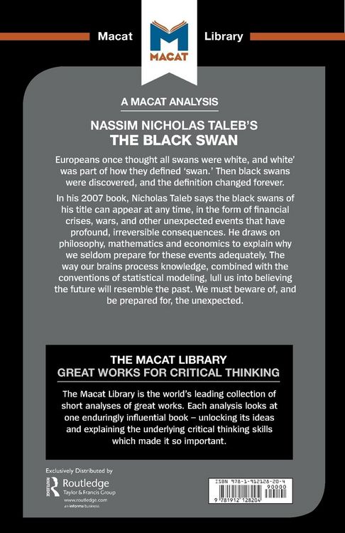 Produktbild: An Analysis of Nassim Nicholas Taleb's The Black Swan