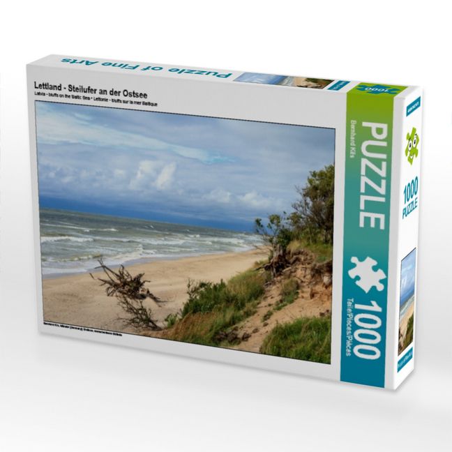 Produktbild: Lettland - Steilufer an der Ostsee (Puzzle)