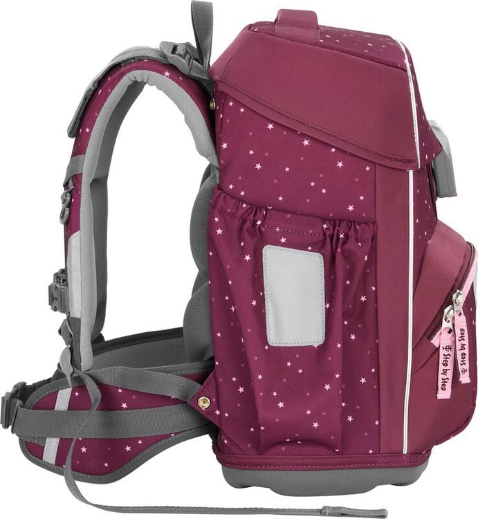 Produktbild: STEP BY STEP&reg; Schulrucksack-Set Basis 4teilig, Berry Stars