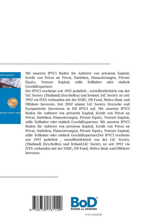 Produktbild: DB Private Venture Capital Investors Directory - III - 2014